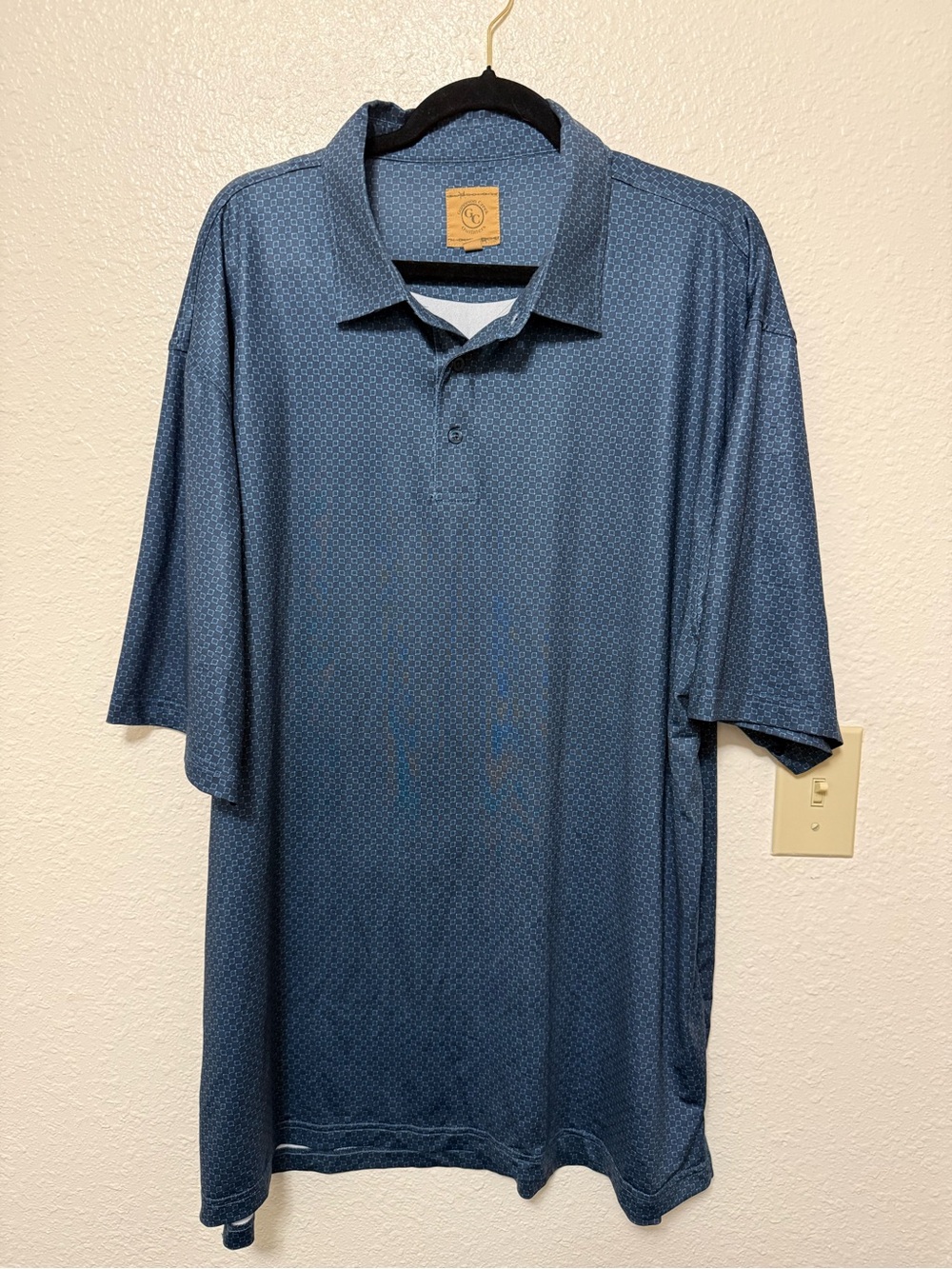 Men's Performance Polo in Slate‎ Blue